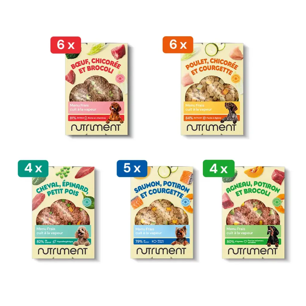 Chrono'Box GOURMET : 25 Menus Frais x 400 g