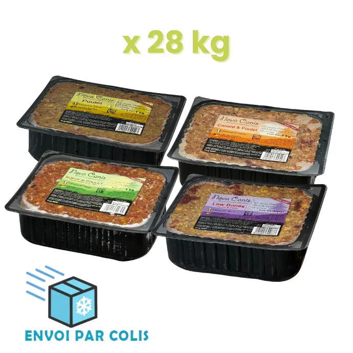 Colis Assortiment Nova Canis 28kg
