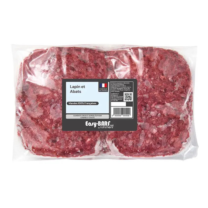 Lapin & abats 2kg
