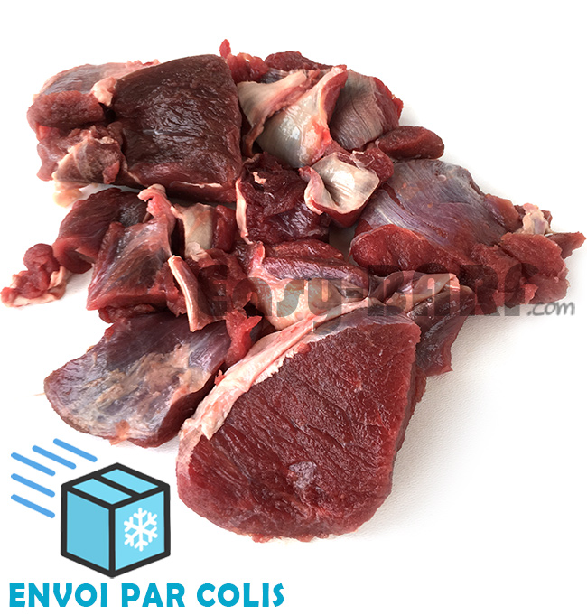 Kangourou viande en cubes 3kg