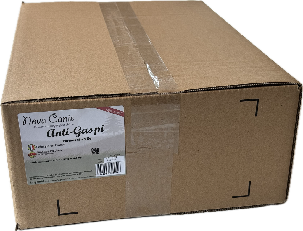 Carton Anti-Gaspi Nova environ 12kg