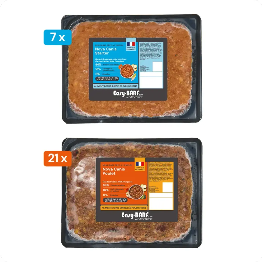 Pack démarrage Nova canis 28kg