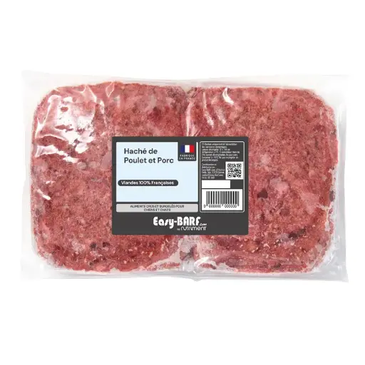 [C011] Haché Poulet & Porc 2kg