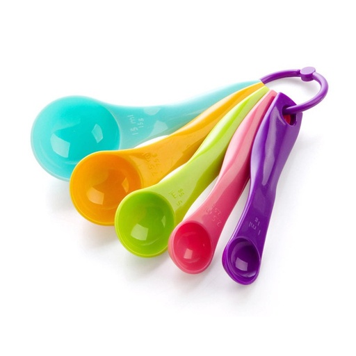 [P170] Cuillères doseuses multicolore