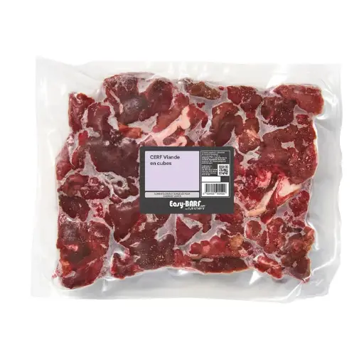 [B062] CERF viande en cubes 3kg