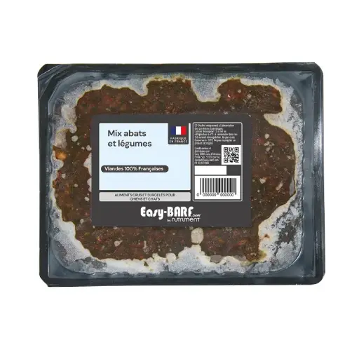 [B420] Mix abats et légumes 1kg